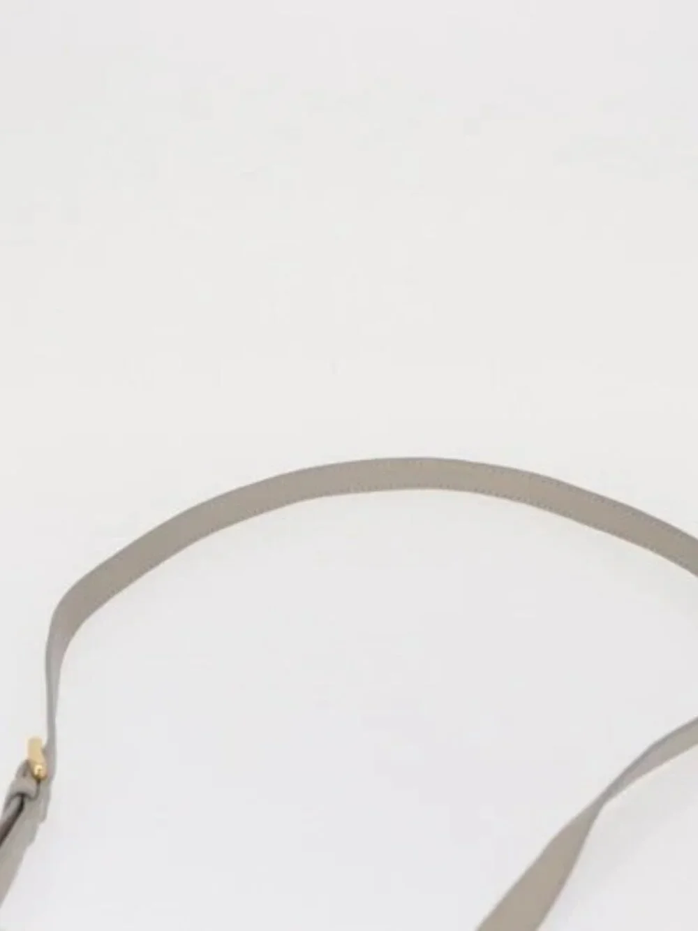 PRADA Shoulder Bag Nylon Ivory Gold Auth 168292 - Picture 8 of 16